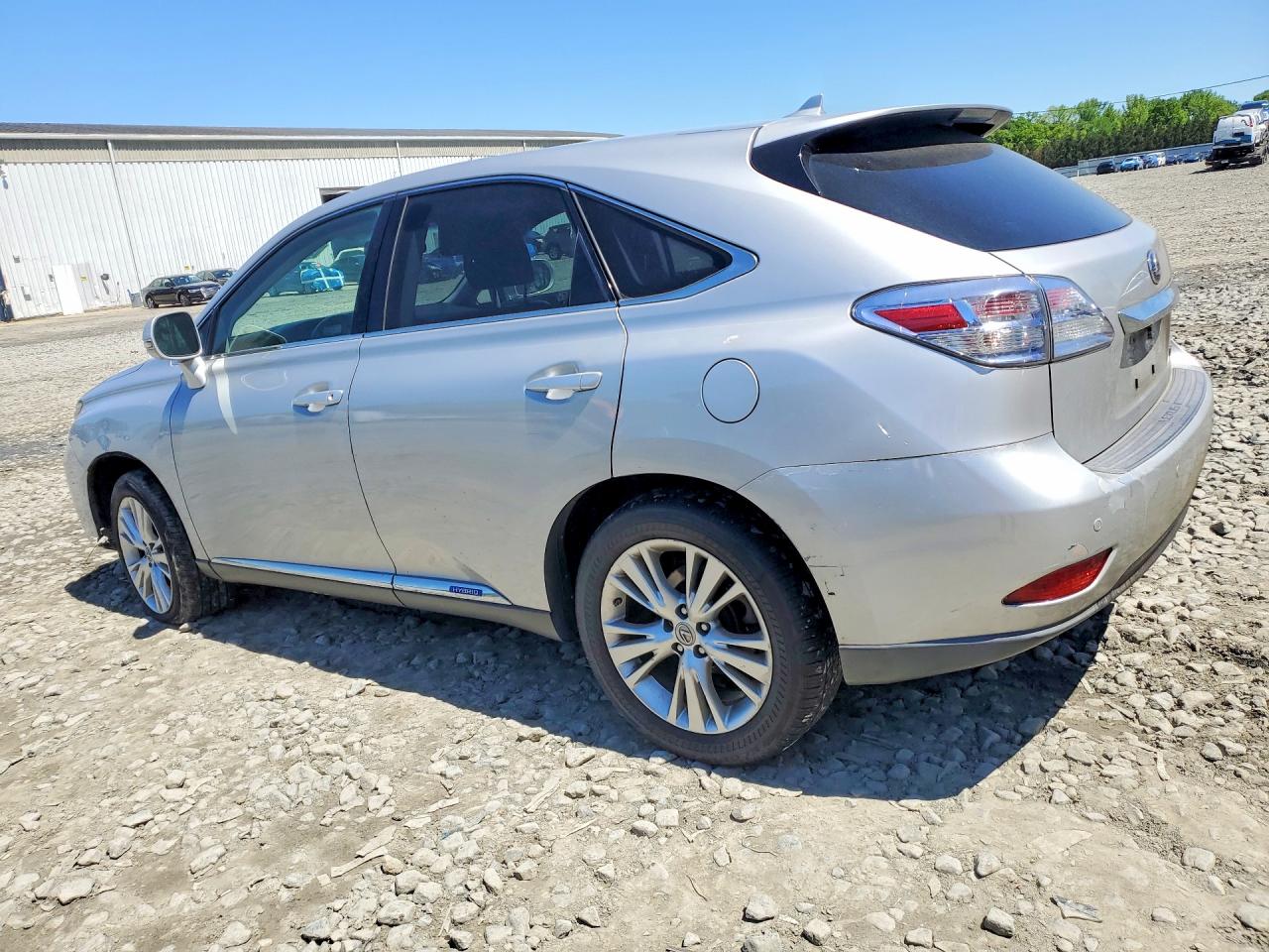 2012 Lexus Rx 450h Silver vin: JTJZB1BA5C2006363