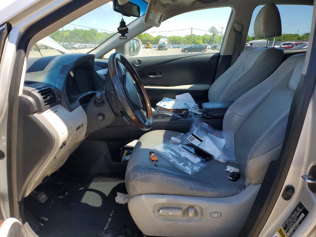 2012 Lexus Rx 450h Silver vin: JTJZB1BA5C2006363