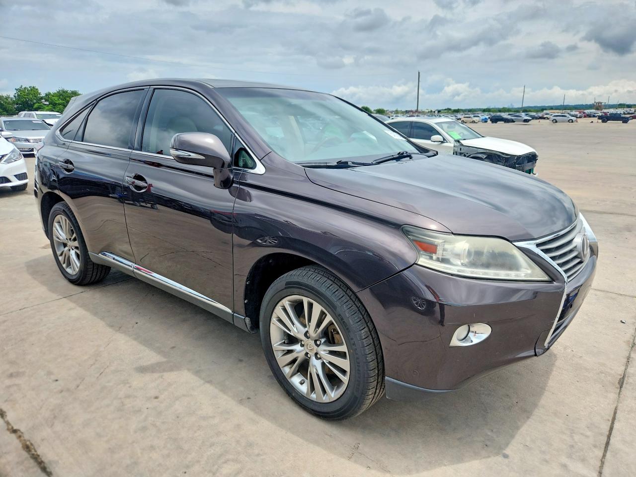 2013 Lexus Rx 450h Purple vin: JTJZB1BA5D2006588
