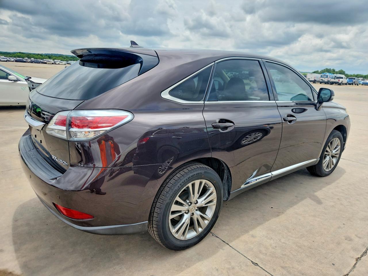 2013 Lexus Rx 450h Purple vin: JTJZB1BA5D2006588