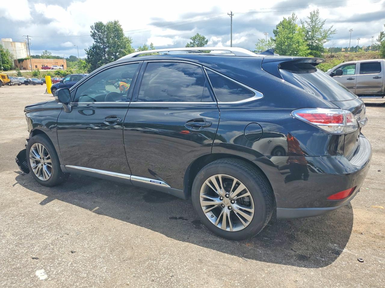 2014 Lexus Rx 450h Black vin: JTJZB1BA5E2413666