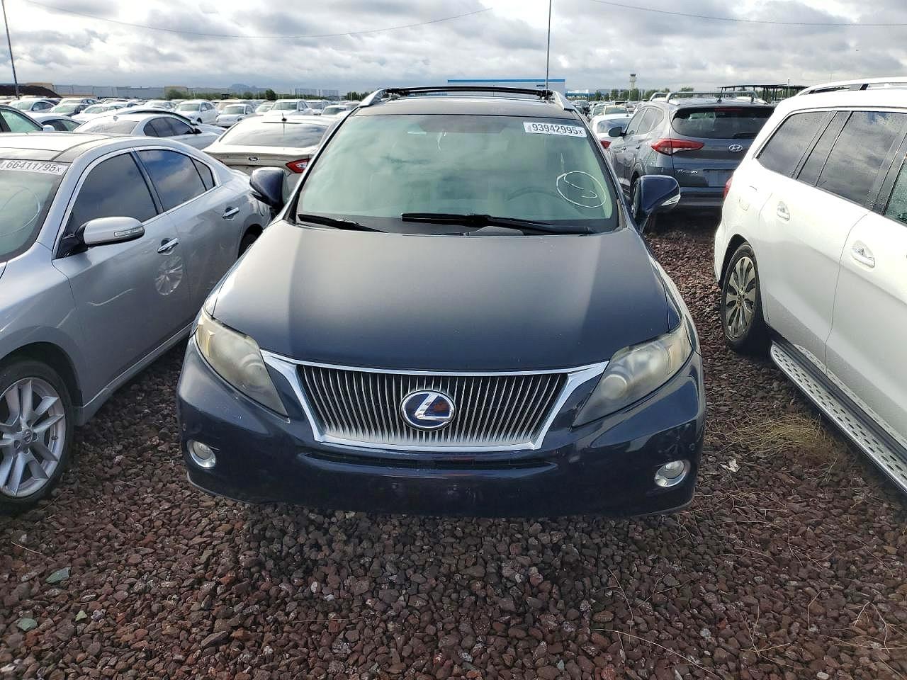 2010 Lexus Rx 450h Синий vin: JTJZB1BA6A2003503