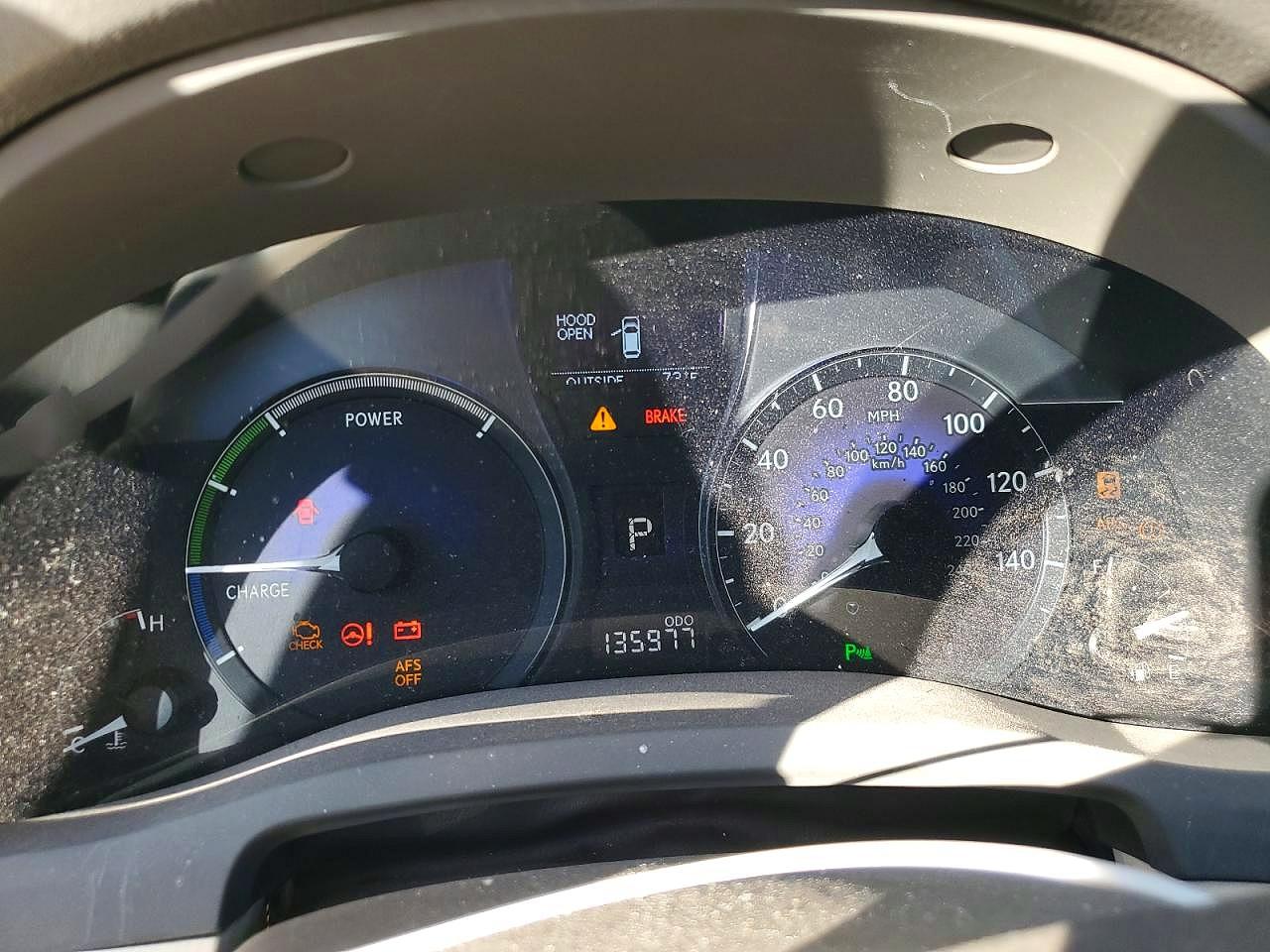 2010 Lexus Rx 450h Синий vin: JTJZB1BA6A2003503