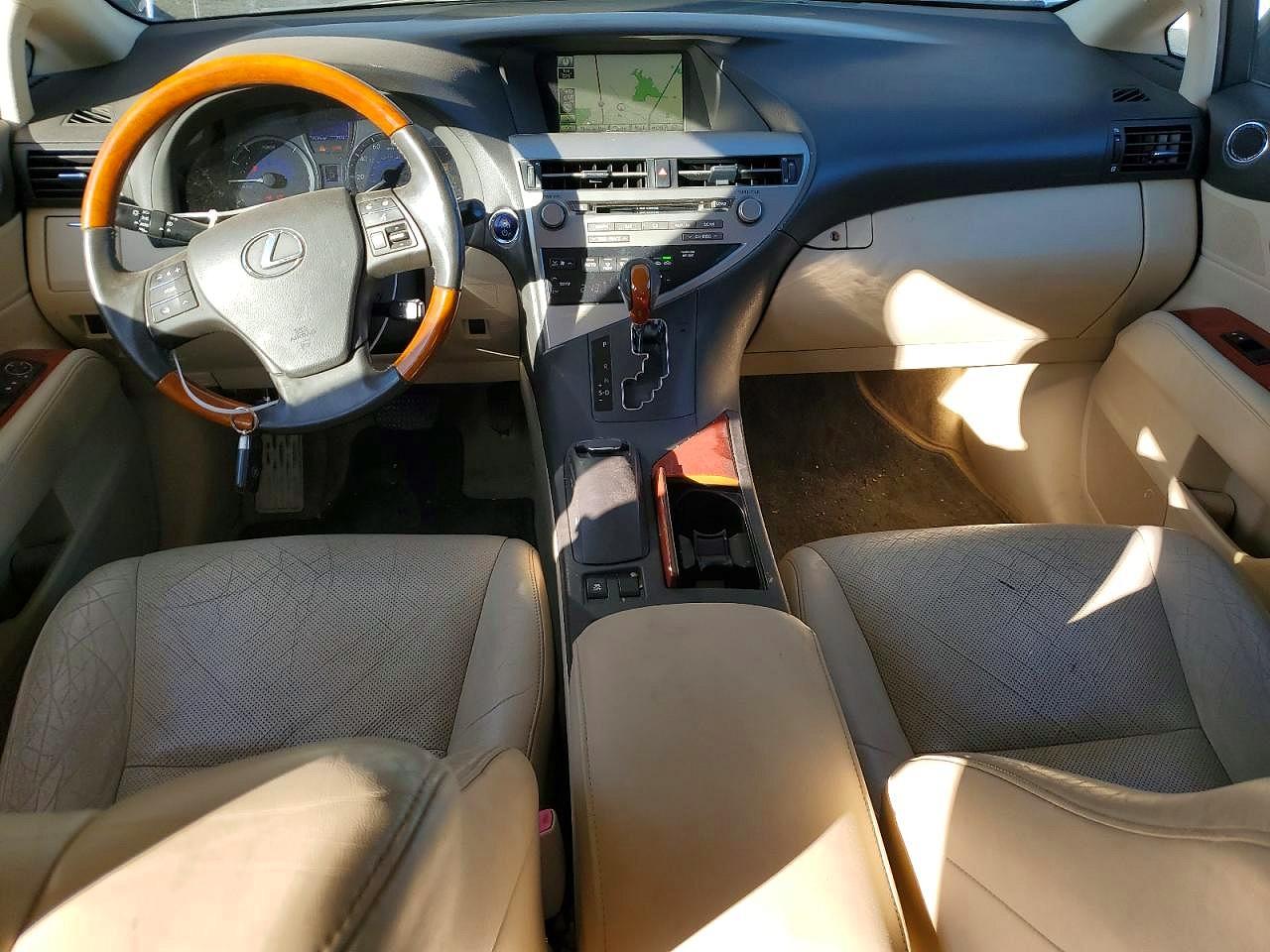 2010 Lexus Rx 450h Синий vin: JTJZB1BA6A2003503
