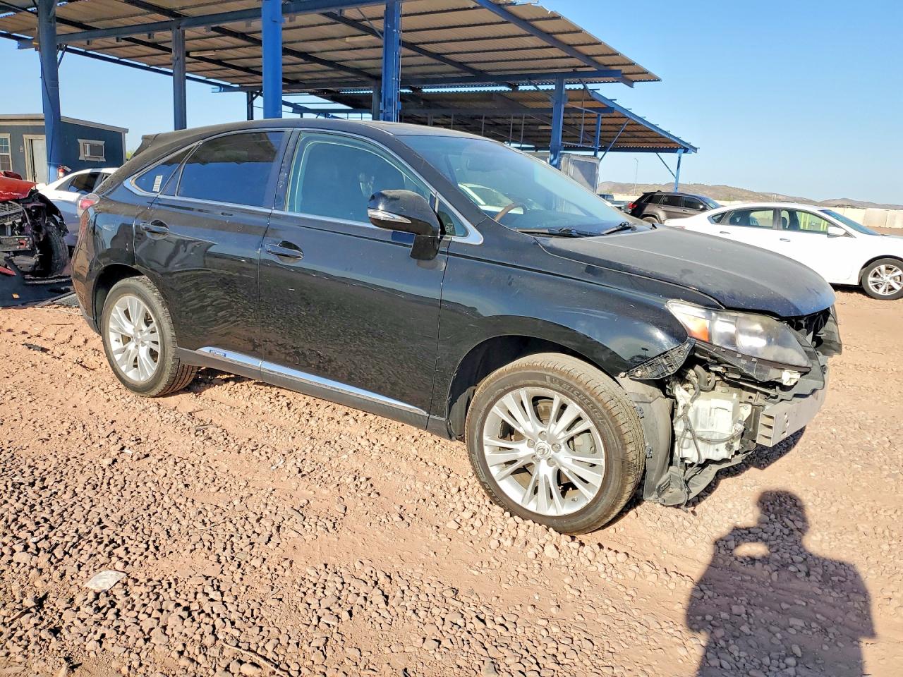 2010 Lexus Rx 450h Black vin: JTJZB1BA6A2402007