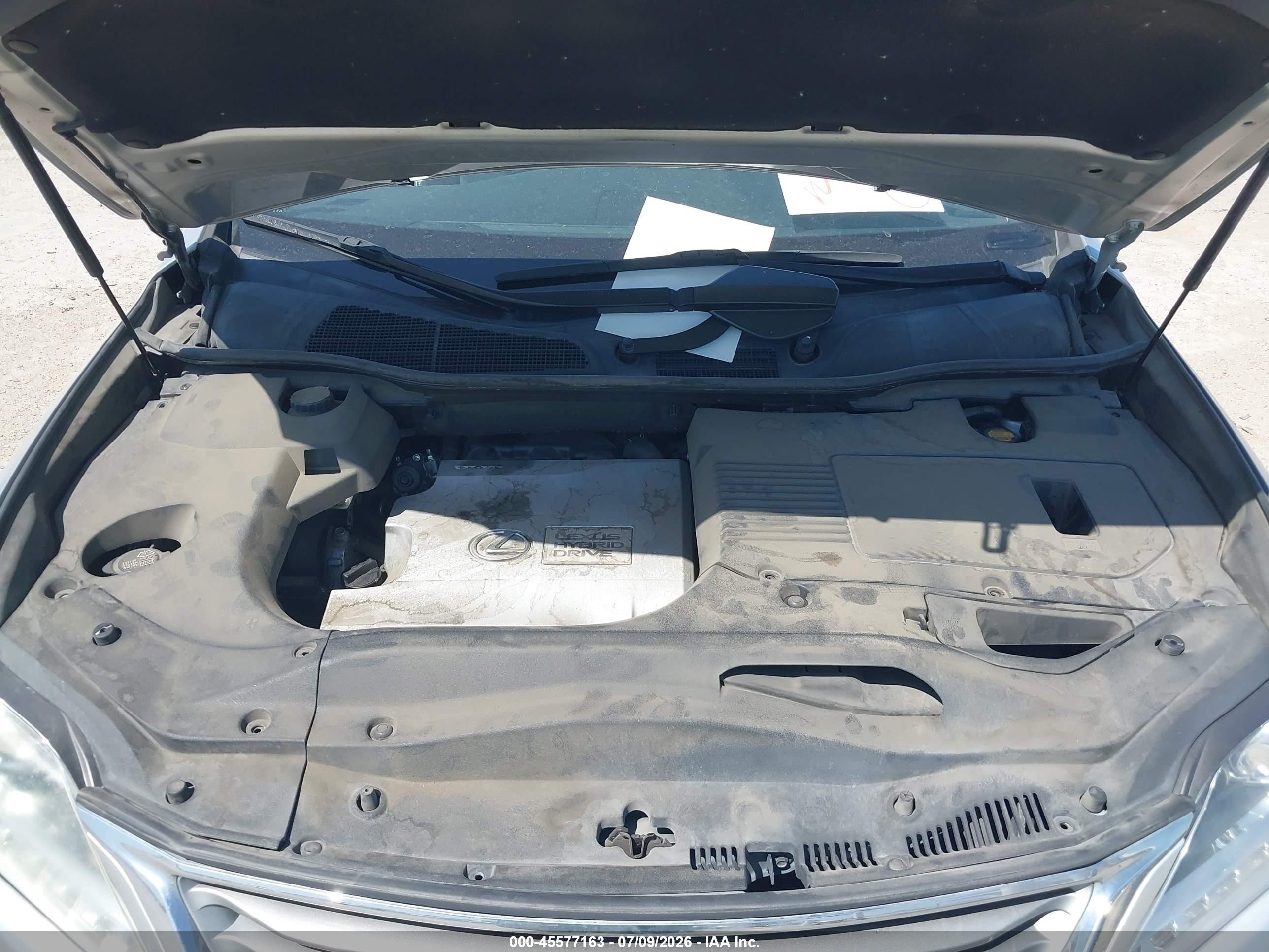 2013 Lexus Rx 450h   Silver vin: JTJZB1BA6D2412850