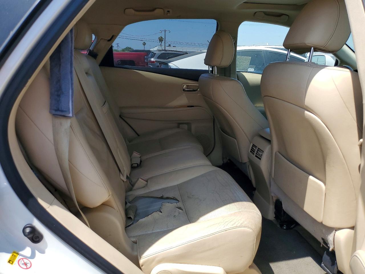 2014 Lexus Rx 450h White vin: JTJZB1BA6E2010053