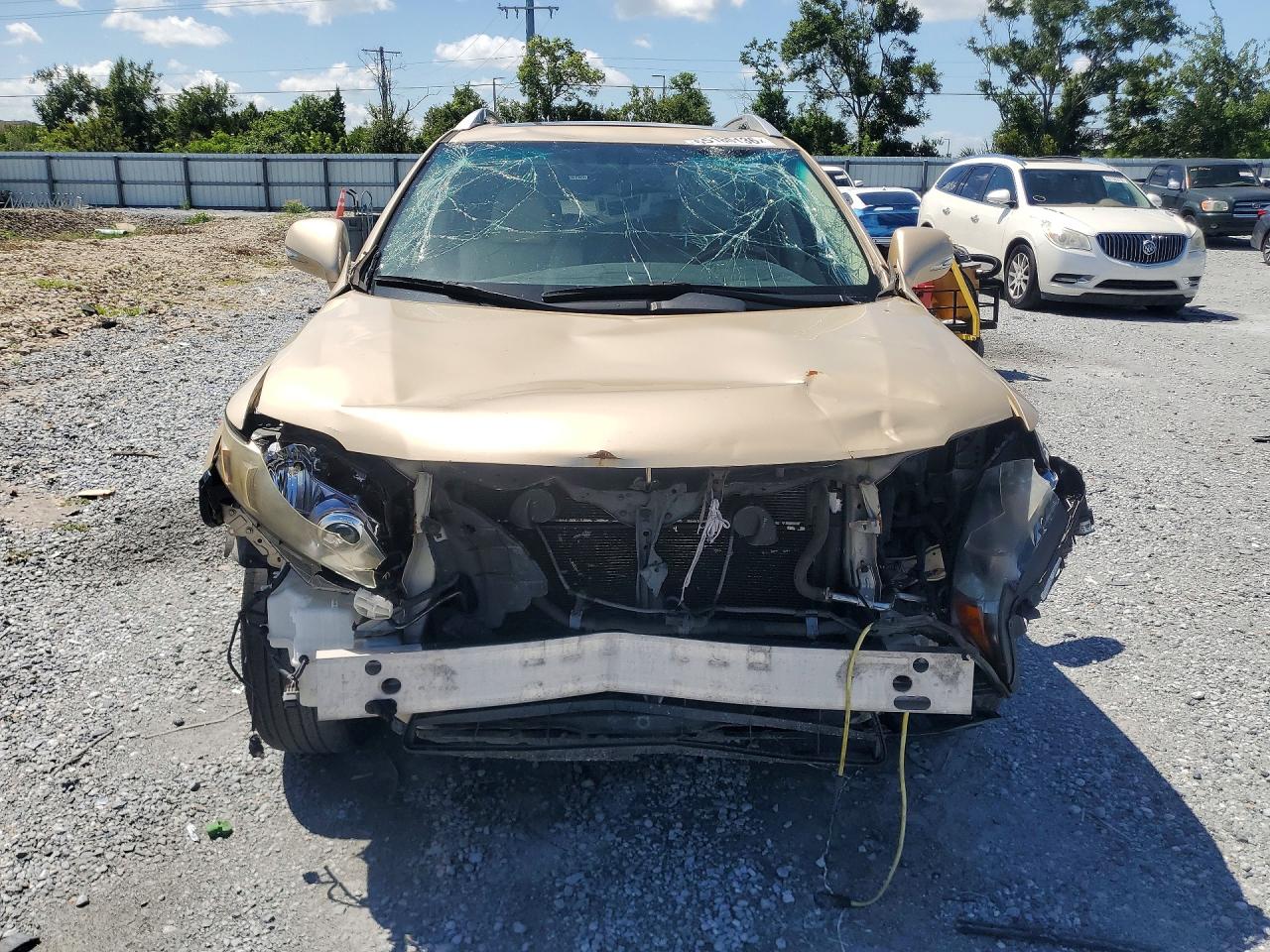 2010 Lexus Rx 450h Gold vin: JTJZB1BA7A2002814