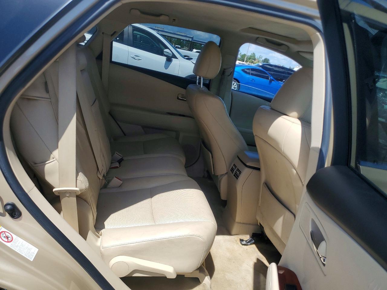 2010 Lexus Rx 450h Gold vin: JTJZB1BA7A2002814
