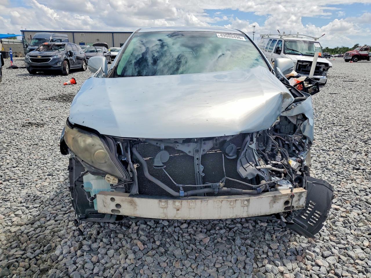 2010 Lexus Rx 450h Base Blue vin: JTJZB1BA7A2002960