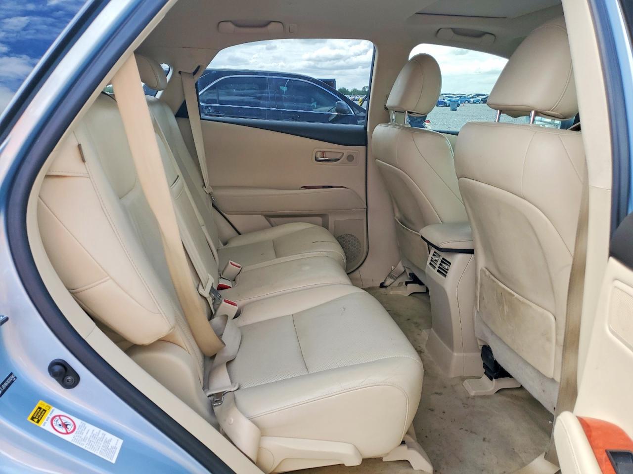 2010 Lexus Rx 450h Base Blue vin: JTJZB1BA7A2002960