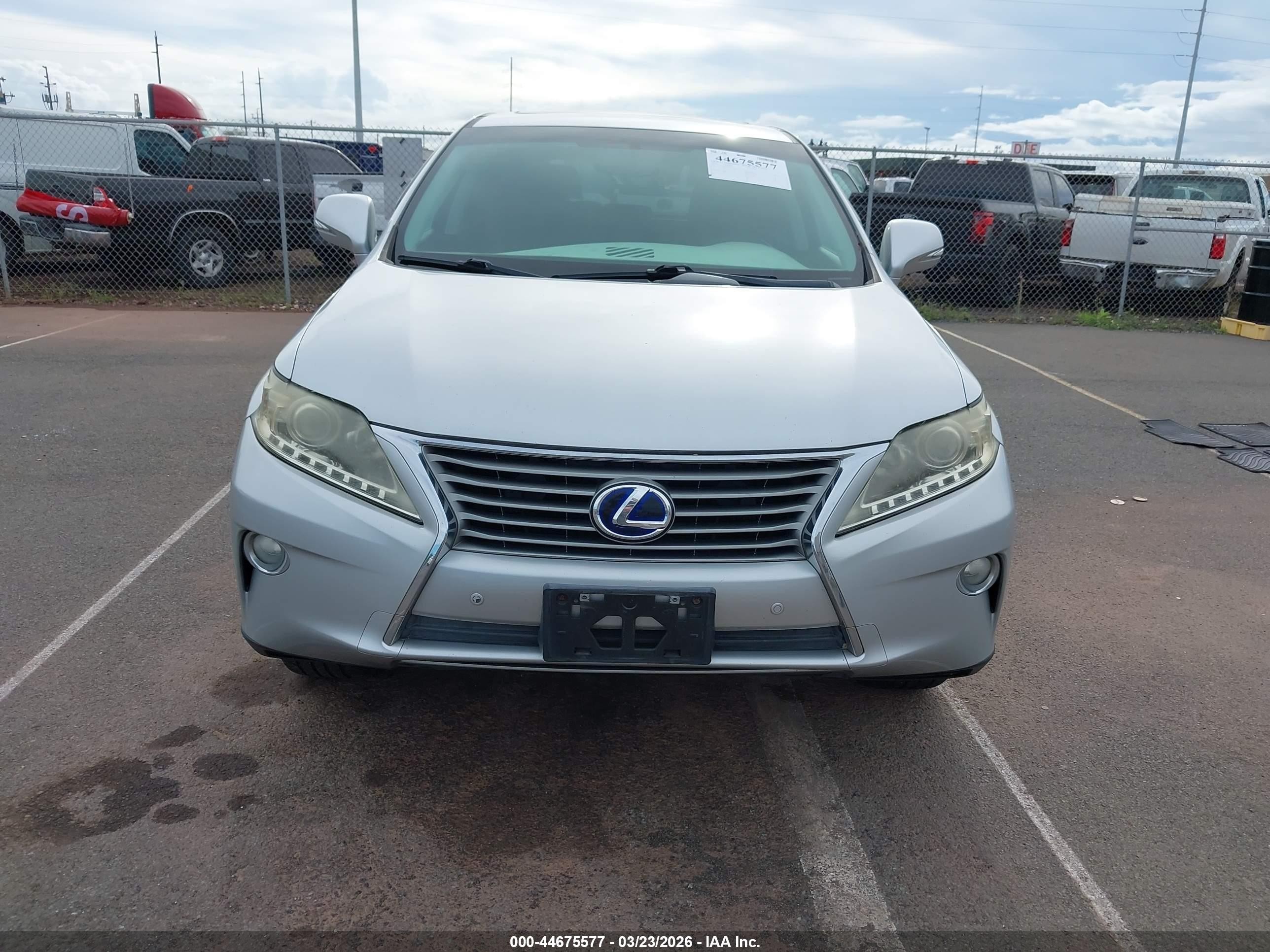 2013 Lexus Rx 450h Серебряный vin: JTJZB1BA7D2008147