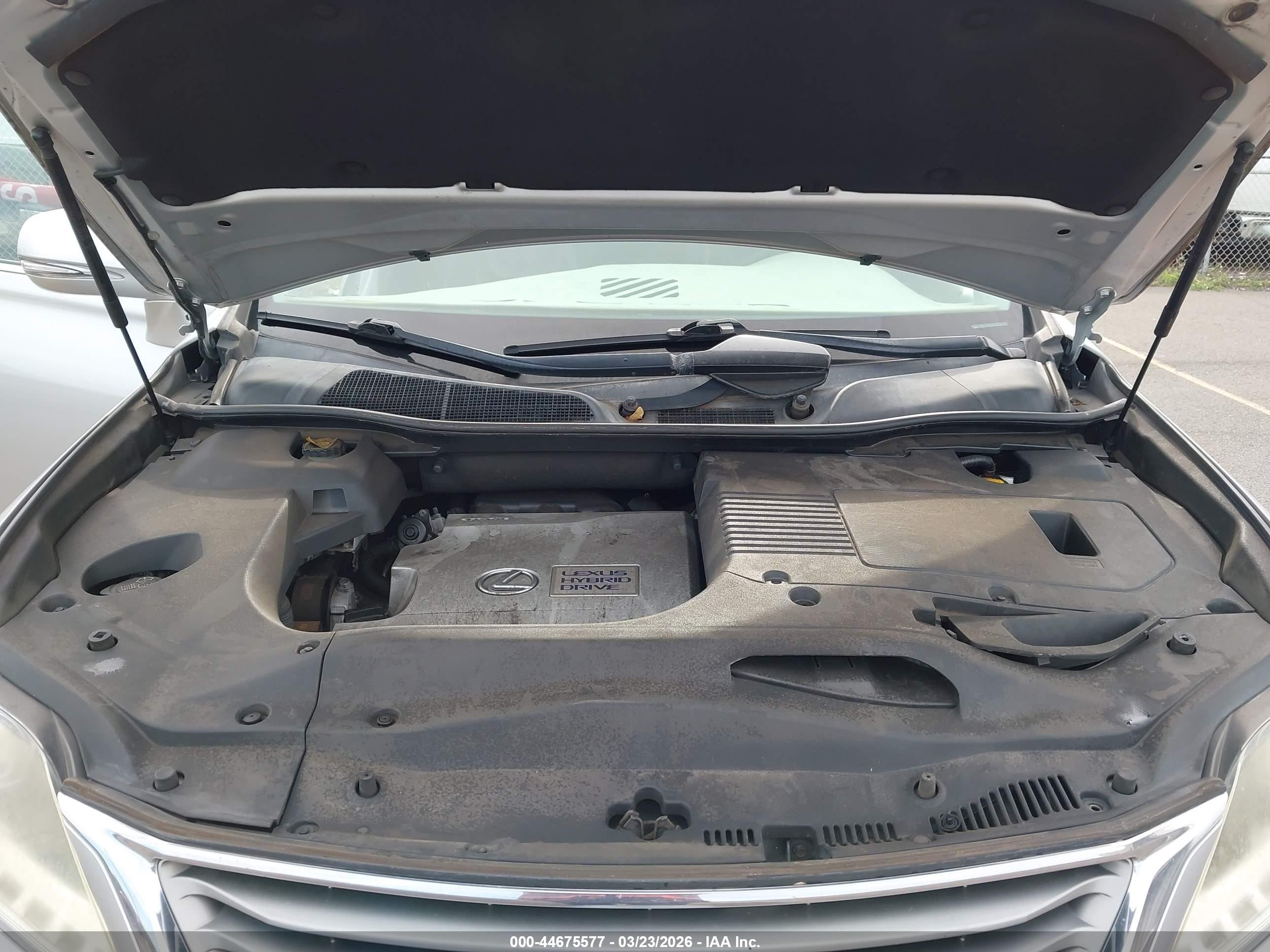 2013 Lexus Rx 450h Серебряный vin: JTJZB1BA7D2008147
