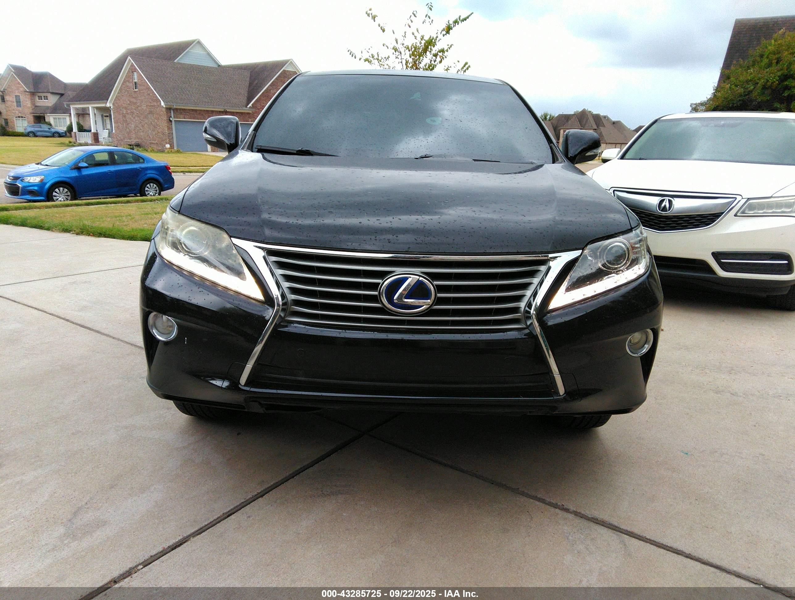 2014 Lexus Rx 450h   Black vin: JTJZB1BA7E2413622