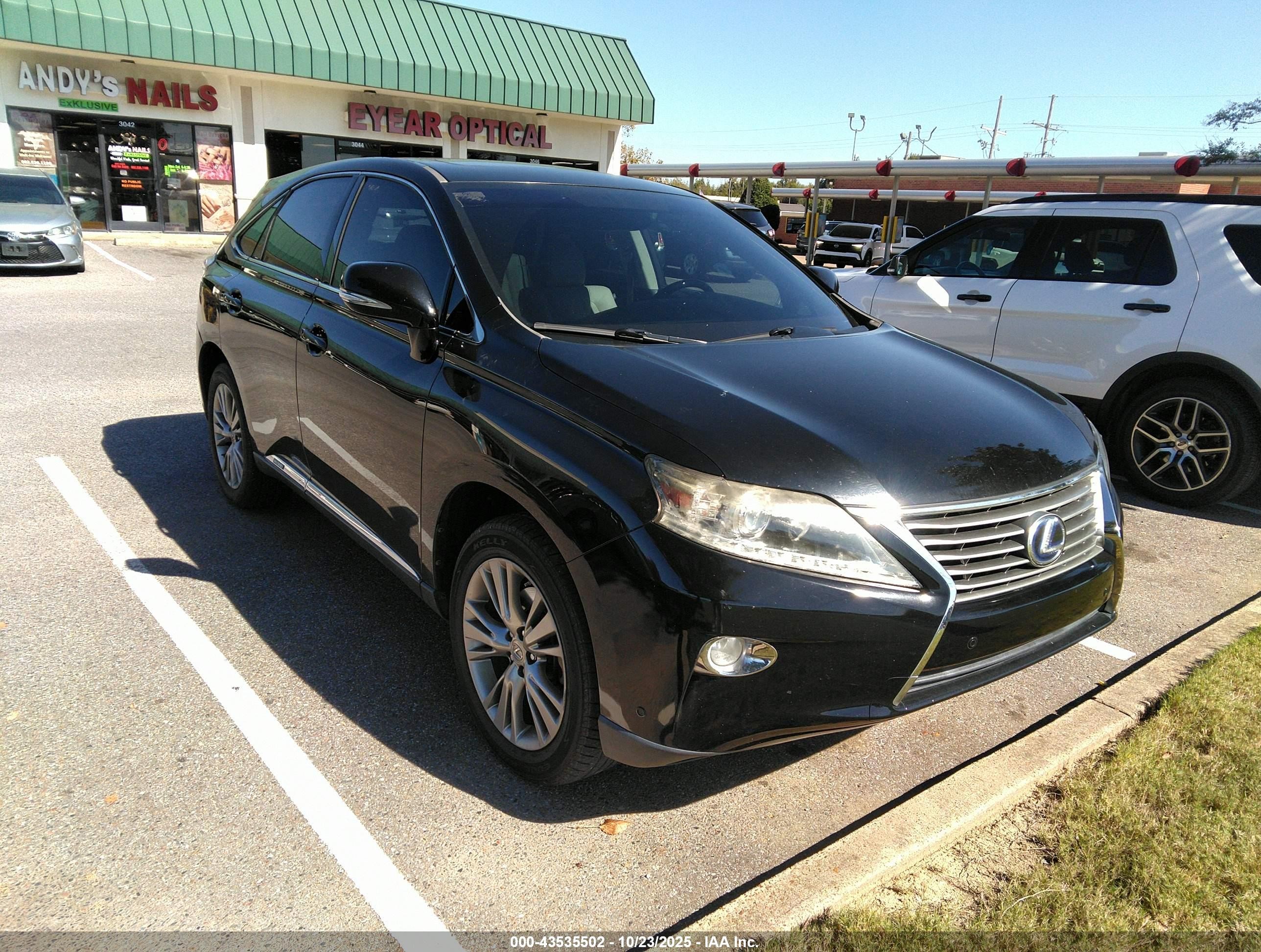 2014 Lexus Rx 450h   Black vin: JTJZB1BA7E2413622