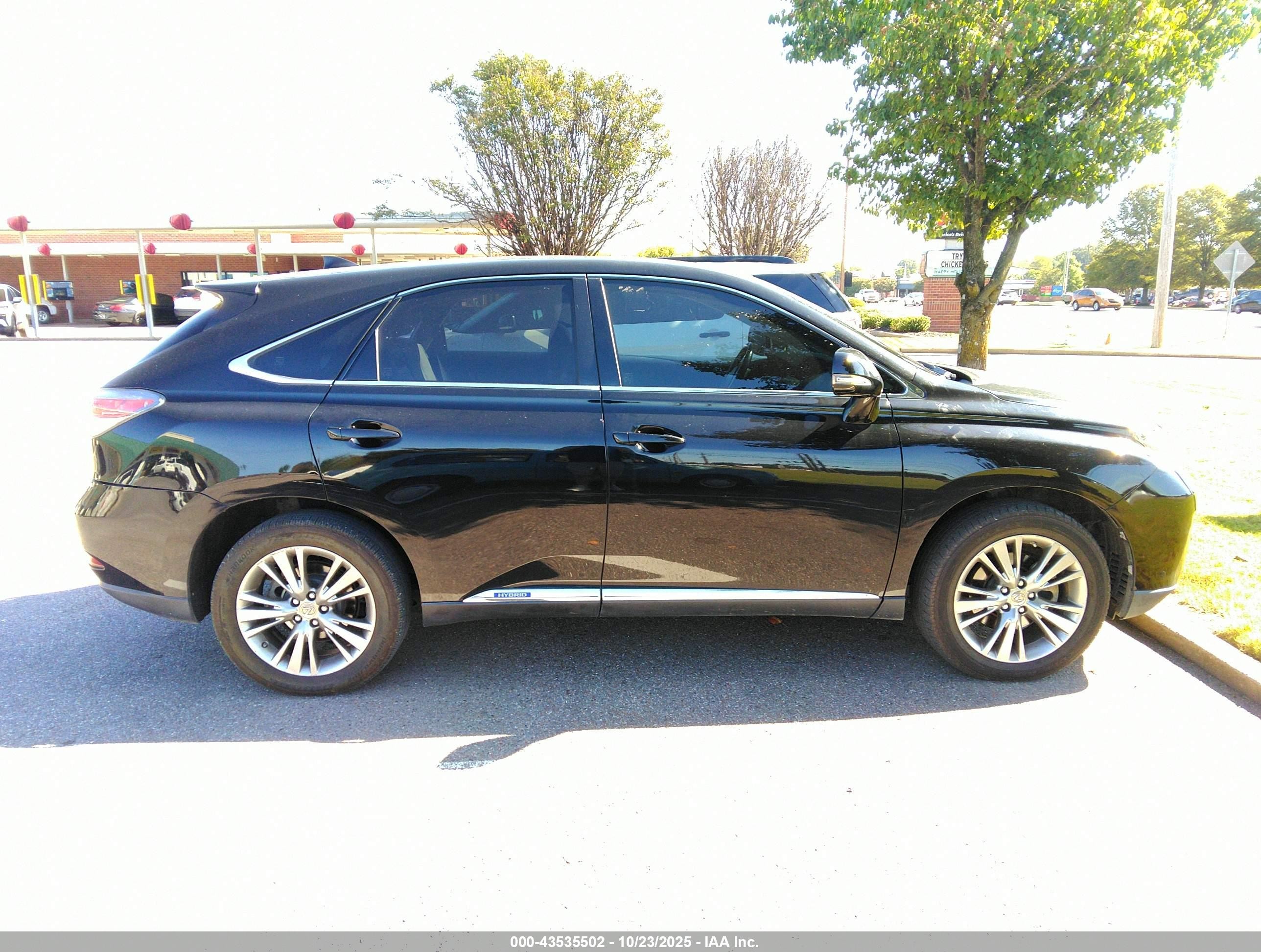 2014 Lexus Rx 450h   Black vin: JTJZB1BA7E2413622