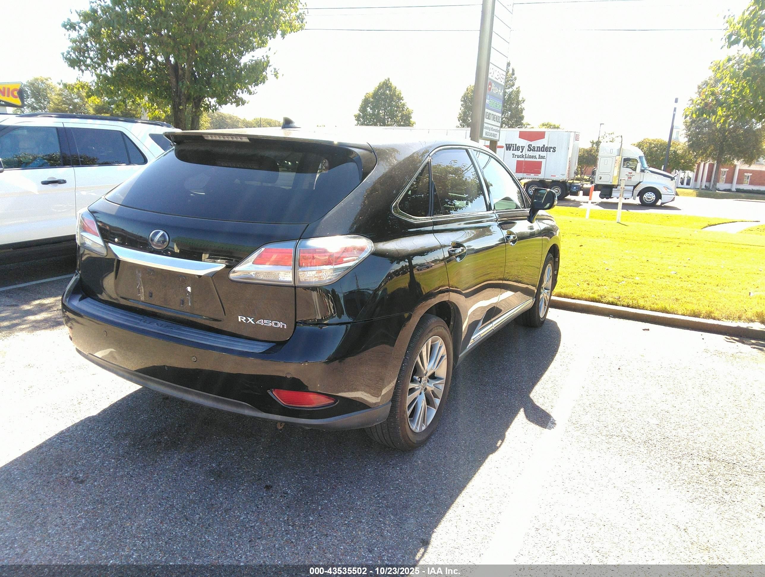 2014 Lexus Rx 450h   Black vin: JTJZB1BA7E2413622