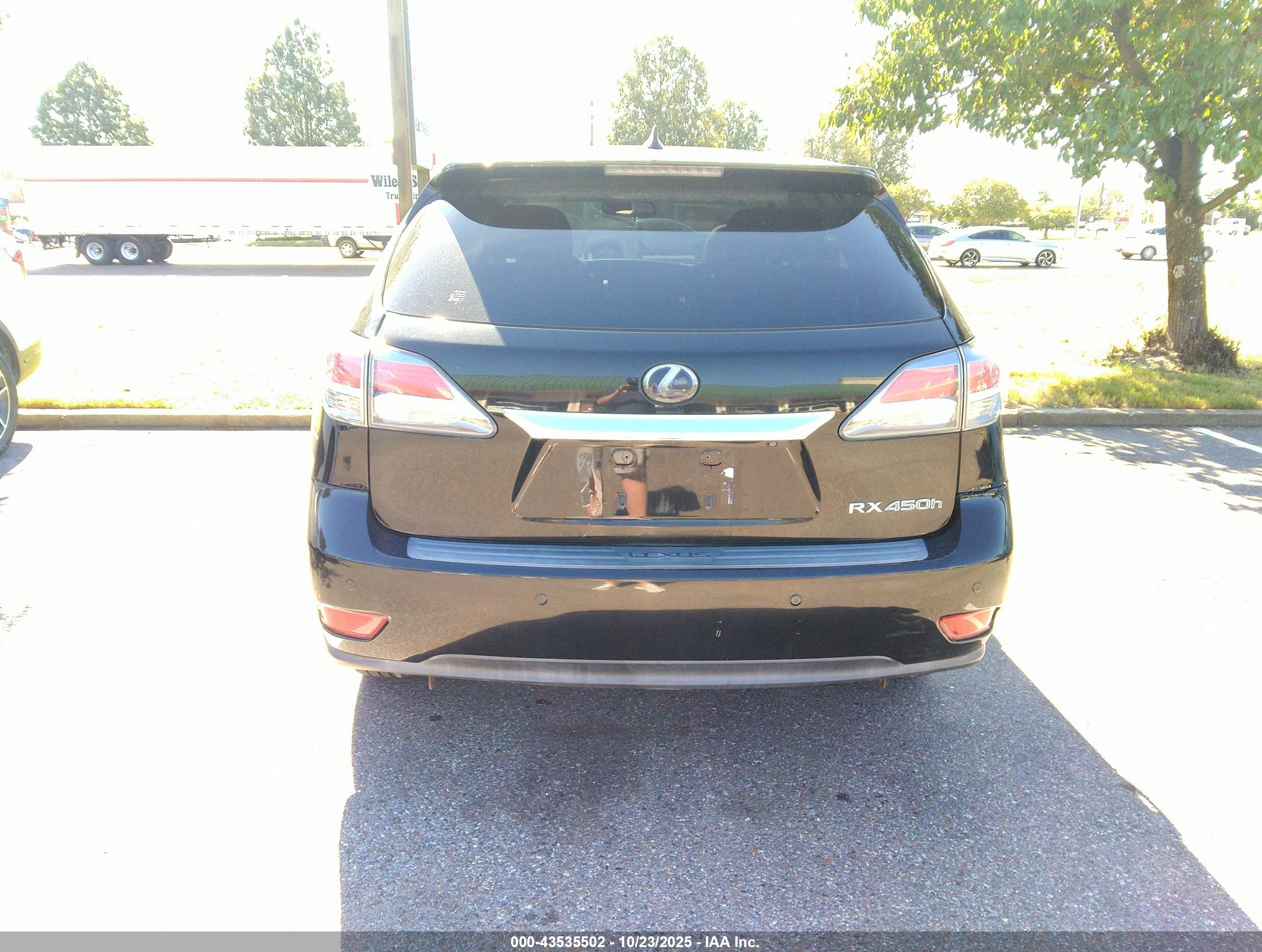 2014 Lexus Rx 450h   Black vin: JTJZB1BA7E2413622