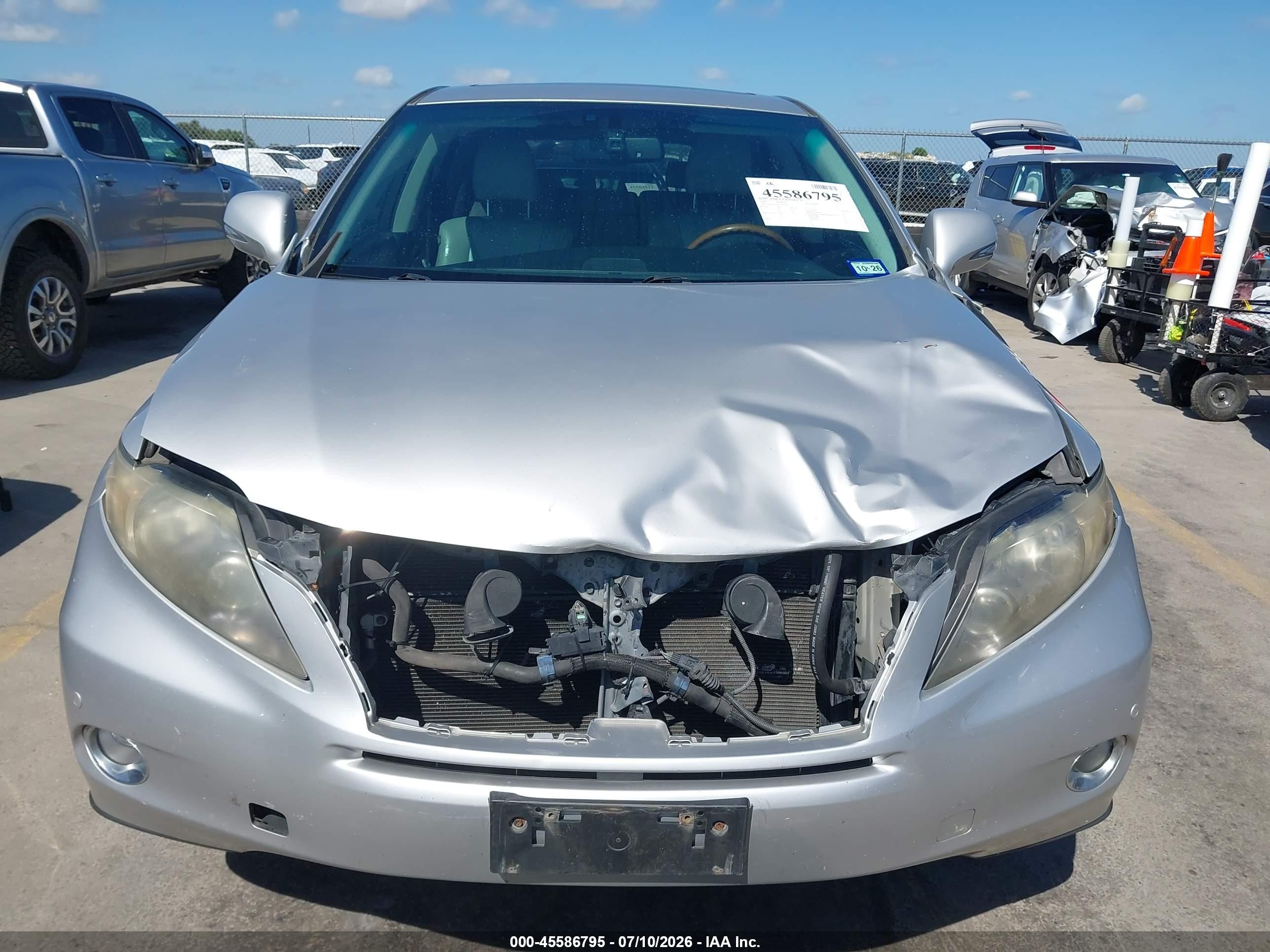 2010 Lexus Rx 450h   Silver vin: JTJZB1BA8A2000201