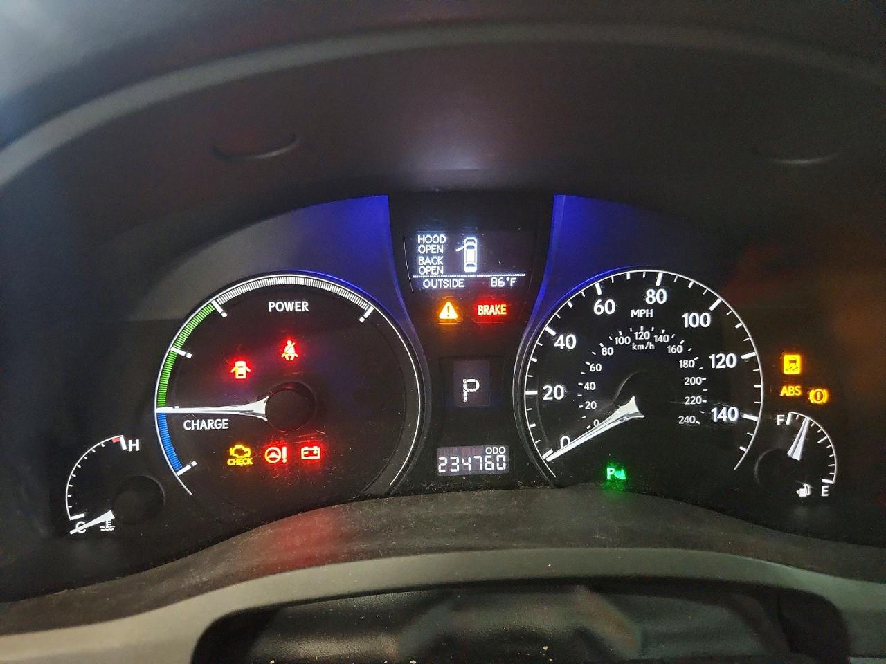 2010 Lexus Rx 450h Black vin: JTJZB1BA8A2004149