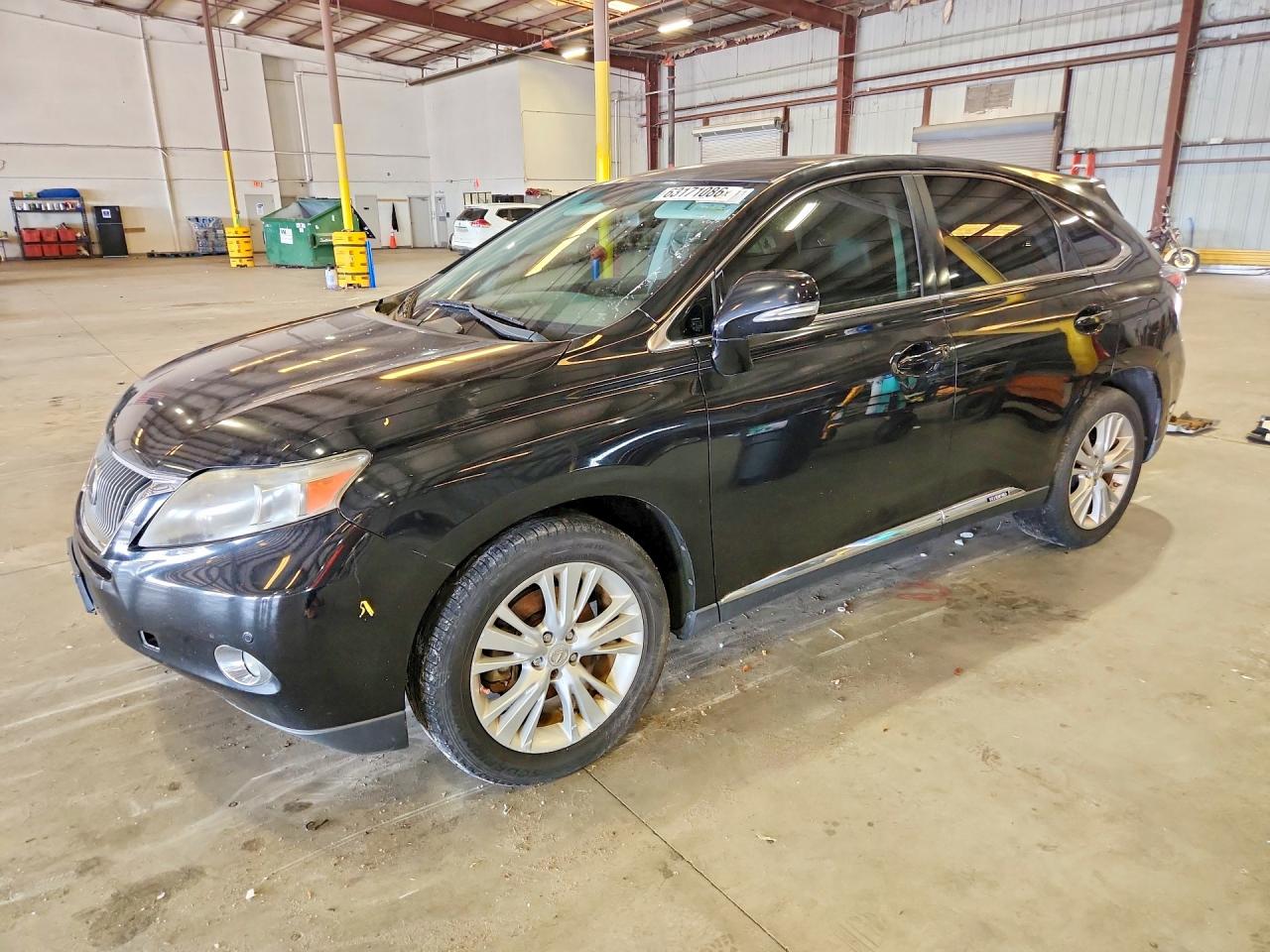 2010 Lexus Rx 450h Black vin: JTJZB1BA8A2004149