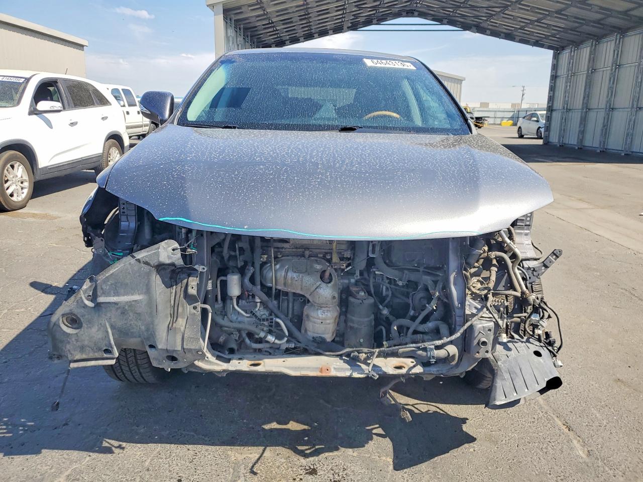 2014 Lexus Rx Silver vin: JTJZB1BA8E2009566