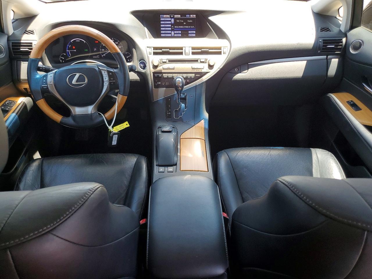 2014 Lexus Rx 450h Black vin: JTJZB1BA8E2010054