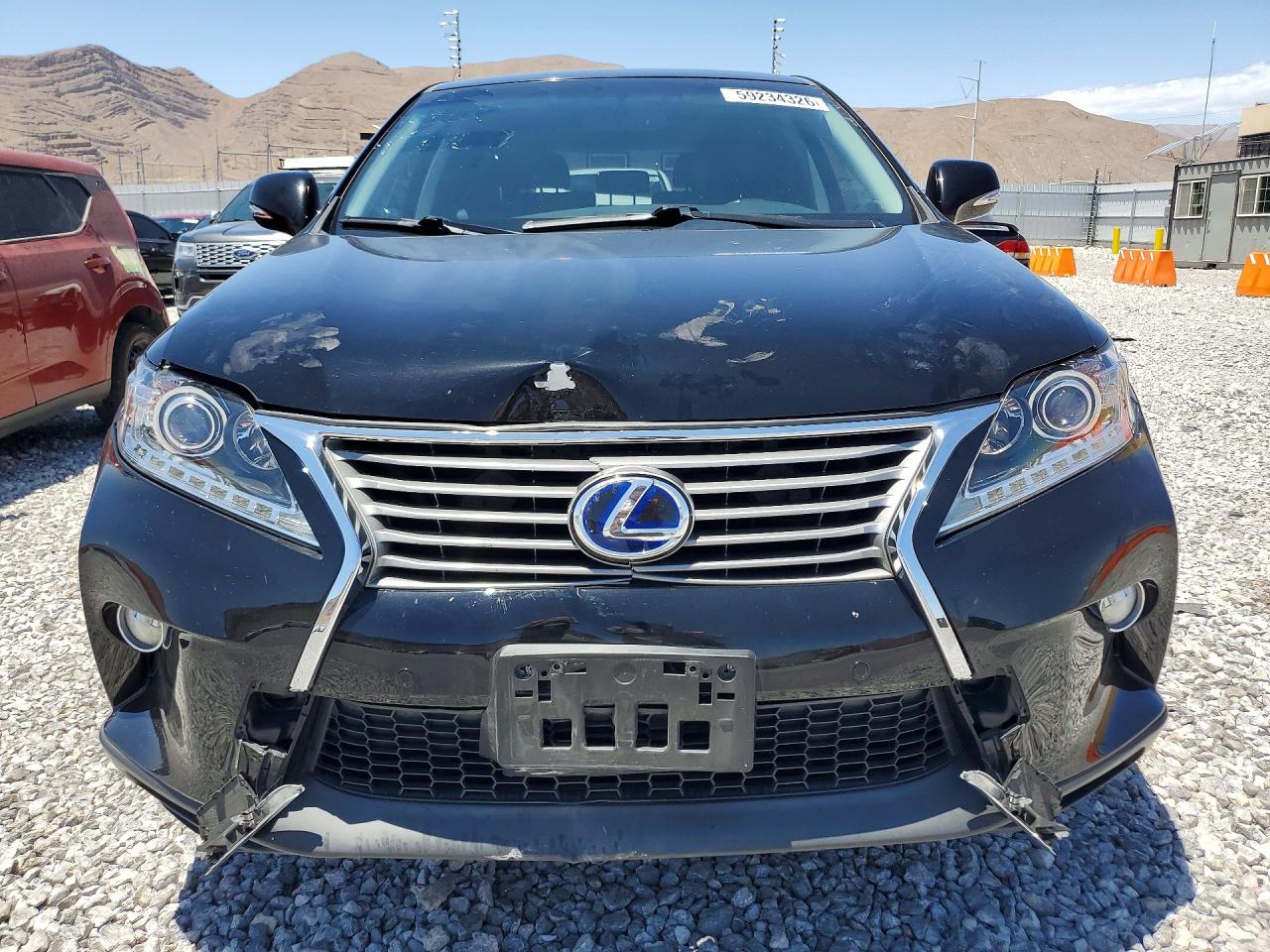 2014 Lexus Rx 450h Black vin: JTJZB1BA8E2010054