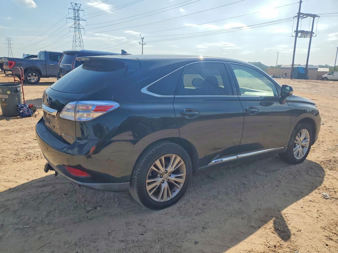 2010 Lexus Rx 450h Black vin: JTJZB1BA9A2002958