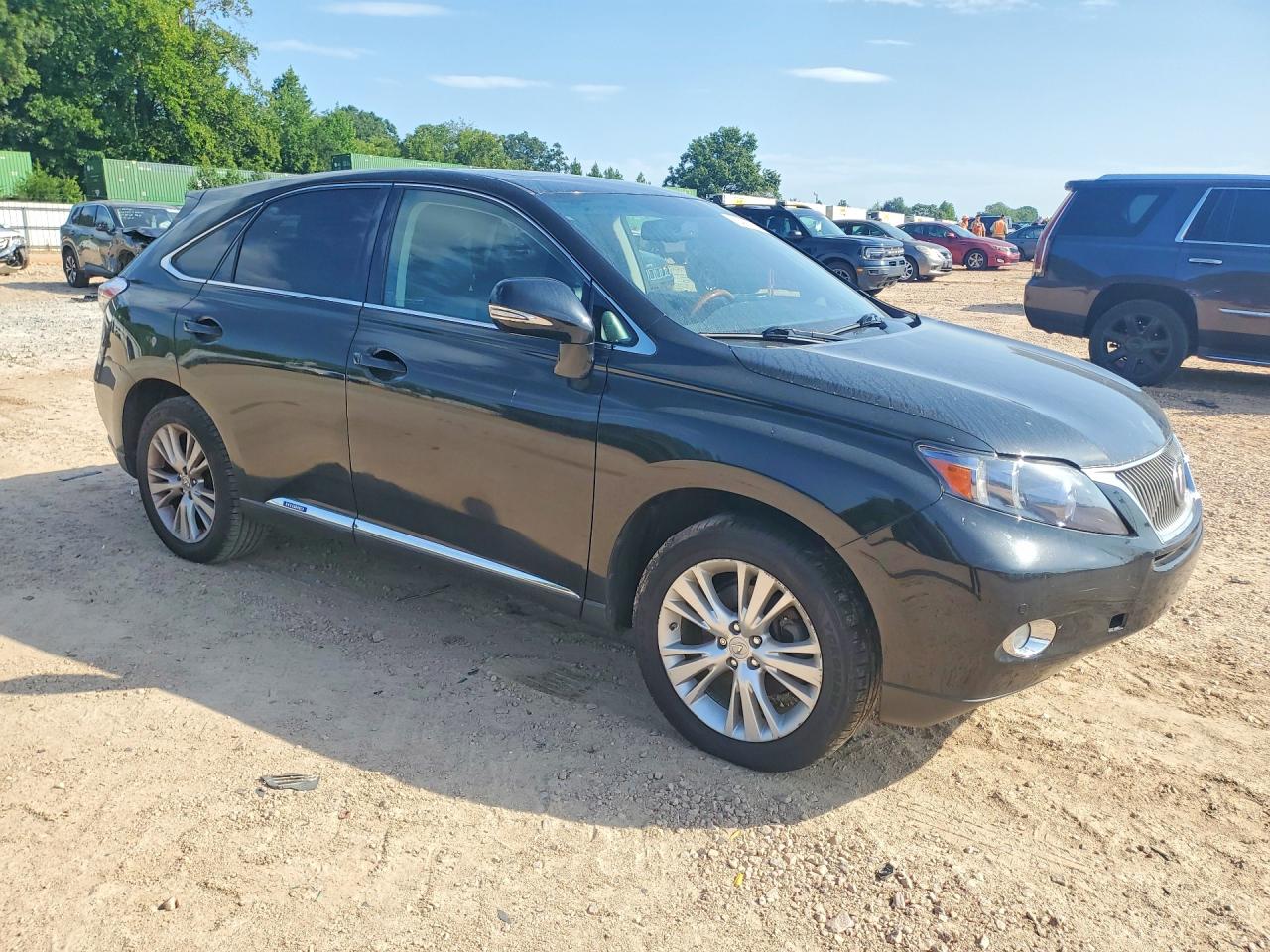 2010 Lexus Rx 450h Black vin: JTJZB1BA9A2002958