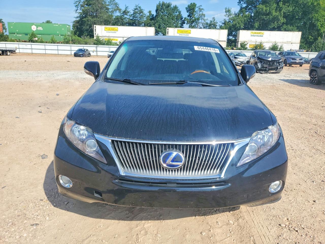 2010 Lexus Rx 450h Black vin: JTJZB1BA9A2002958