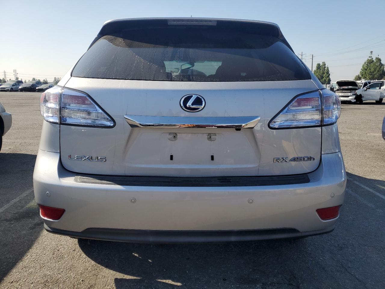 2010 Lexus Rx 450h Silver vin: JTJZB1BA9A2402499