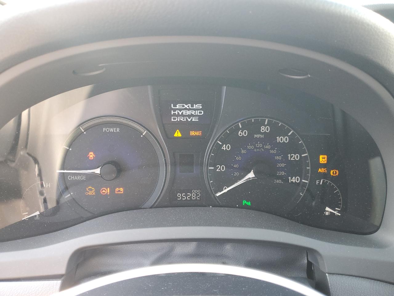 2010 Lexus Rx 450h Silver vin: JTJZB1BA9A2402499