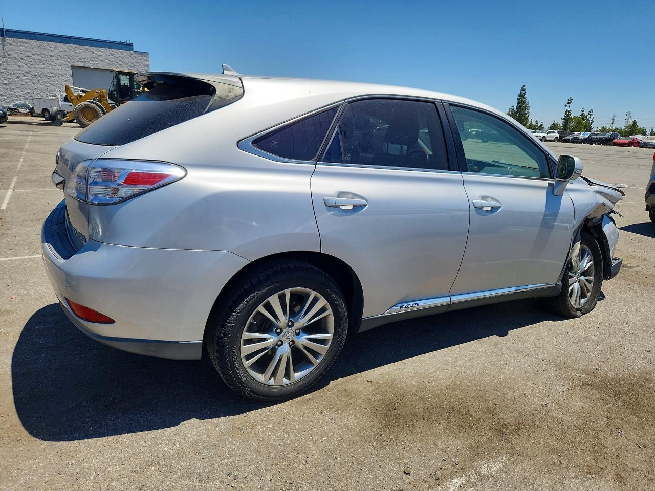2011 Lexus Rx 450h Silver vin: JTJZB1BA9B2004758