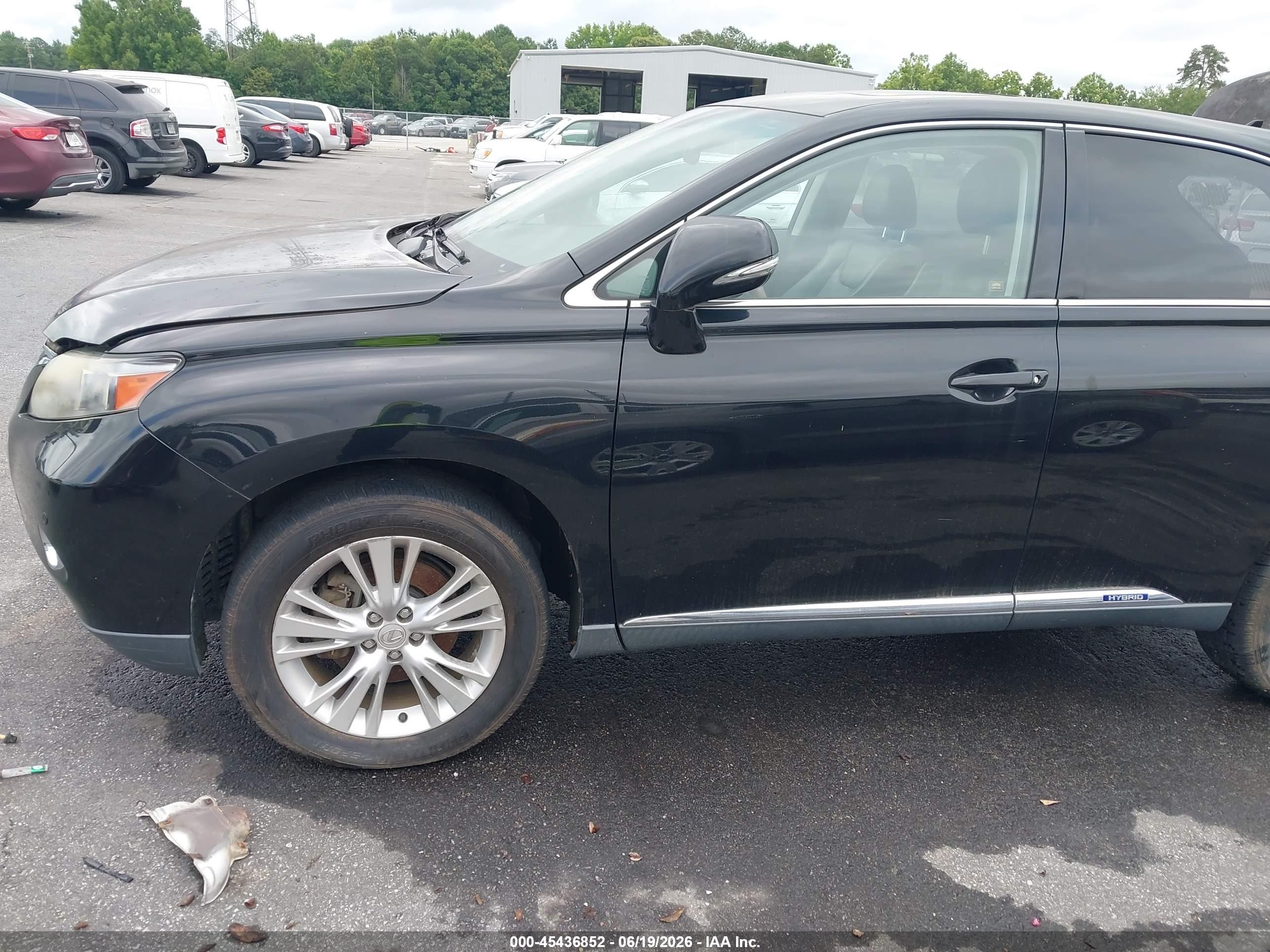 2011 Lexus Rx 450h   Black vin: JTJZB1BA9B2005215