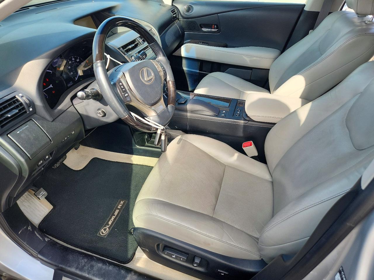 2013 Lexus Rx 450h Silver vin: JTJZB1BA9D2006772