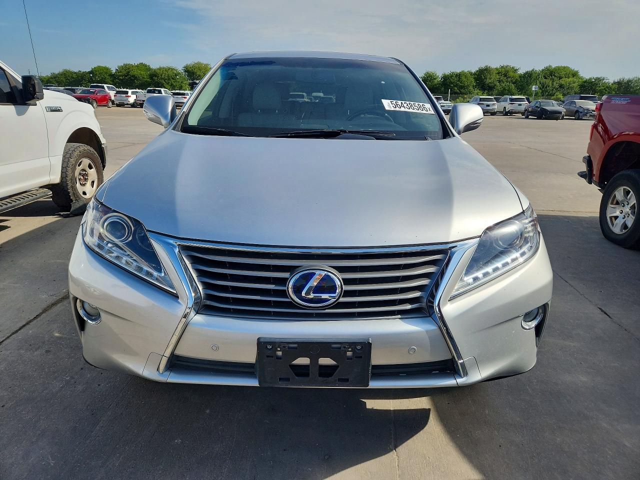 2013 Lexus Rx 450h Silver vin: JTJZB1BA9D2006772