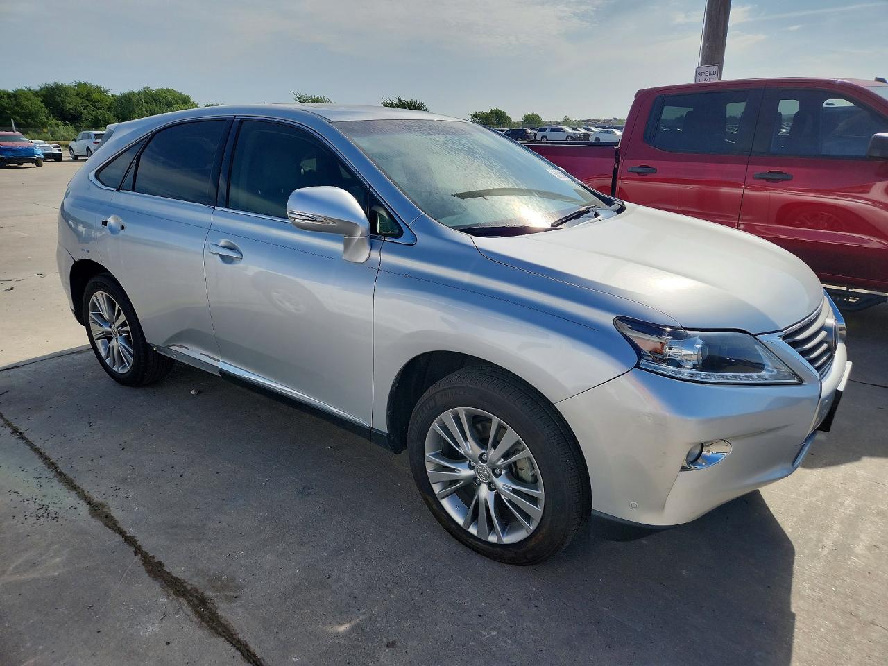 2013 Lexus Rx 450h Silver vin: JTJZB1BA9D2006772