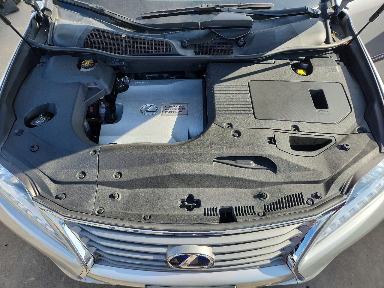 2013 Lexus Rx 450h Silver vin: JTJZB1BA9D2006772