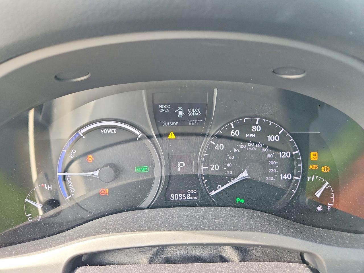 2013 Lexus Rx 450h Silver vin: JTJZB1BA9D2006772