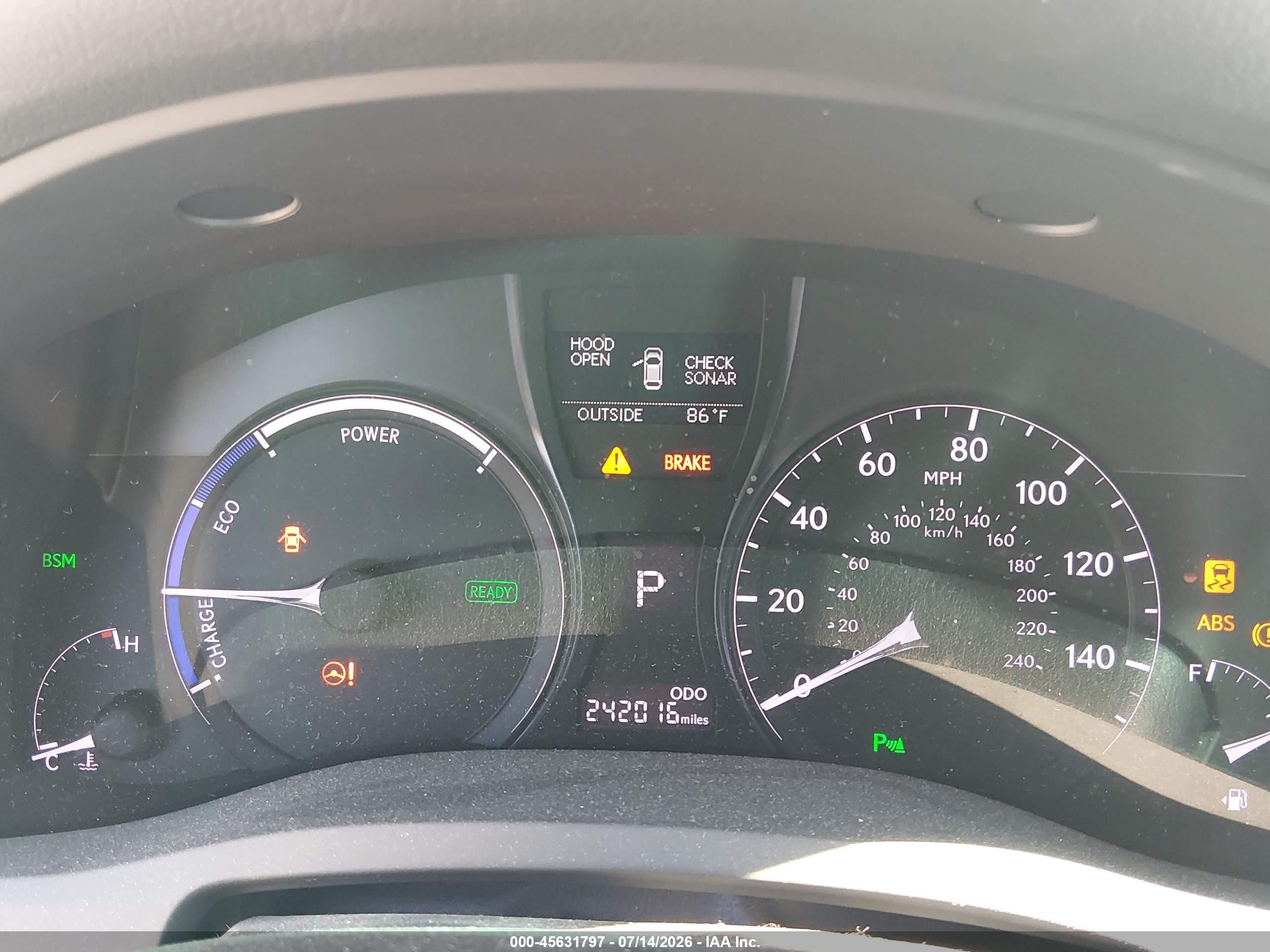 2013 Lexus Rx 450h   Gray vin: JTJZB1BA9D2007288