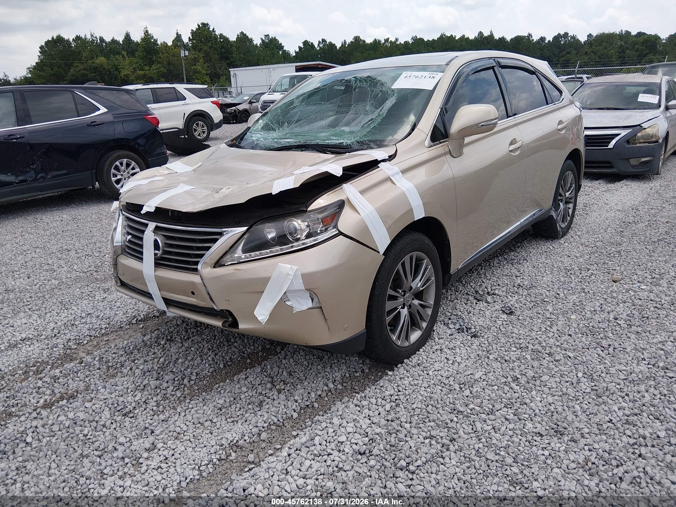 2013 Lexus Rx 450h   Tan vin: JTJZB1BA9D2413099