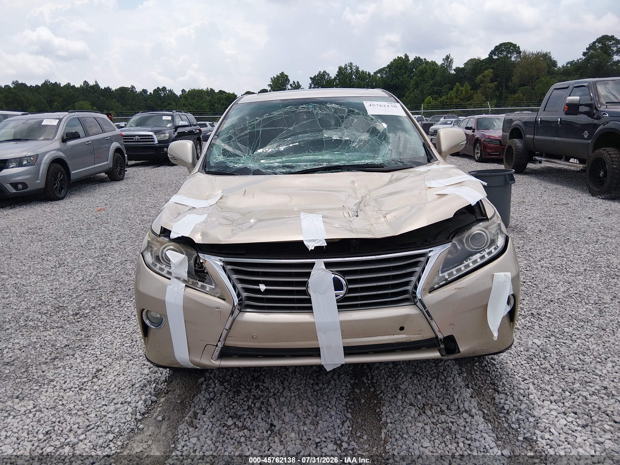 2013 Lexus Rx 450h   Tan vin: JTJZB1BA9D2413099