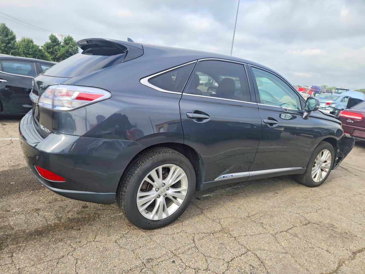 2010 Lexus Rx 450h Угольный vin: JTJZB1BAXA2002497