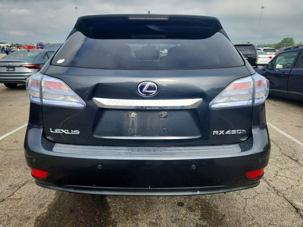 2010 Lexus Rx 450h Угольный vin: JTJZB1BAXA2002497