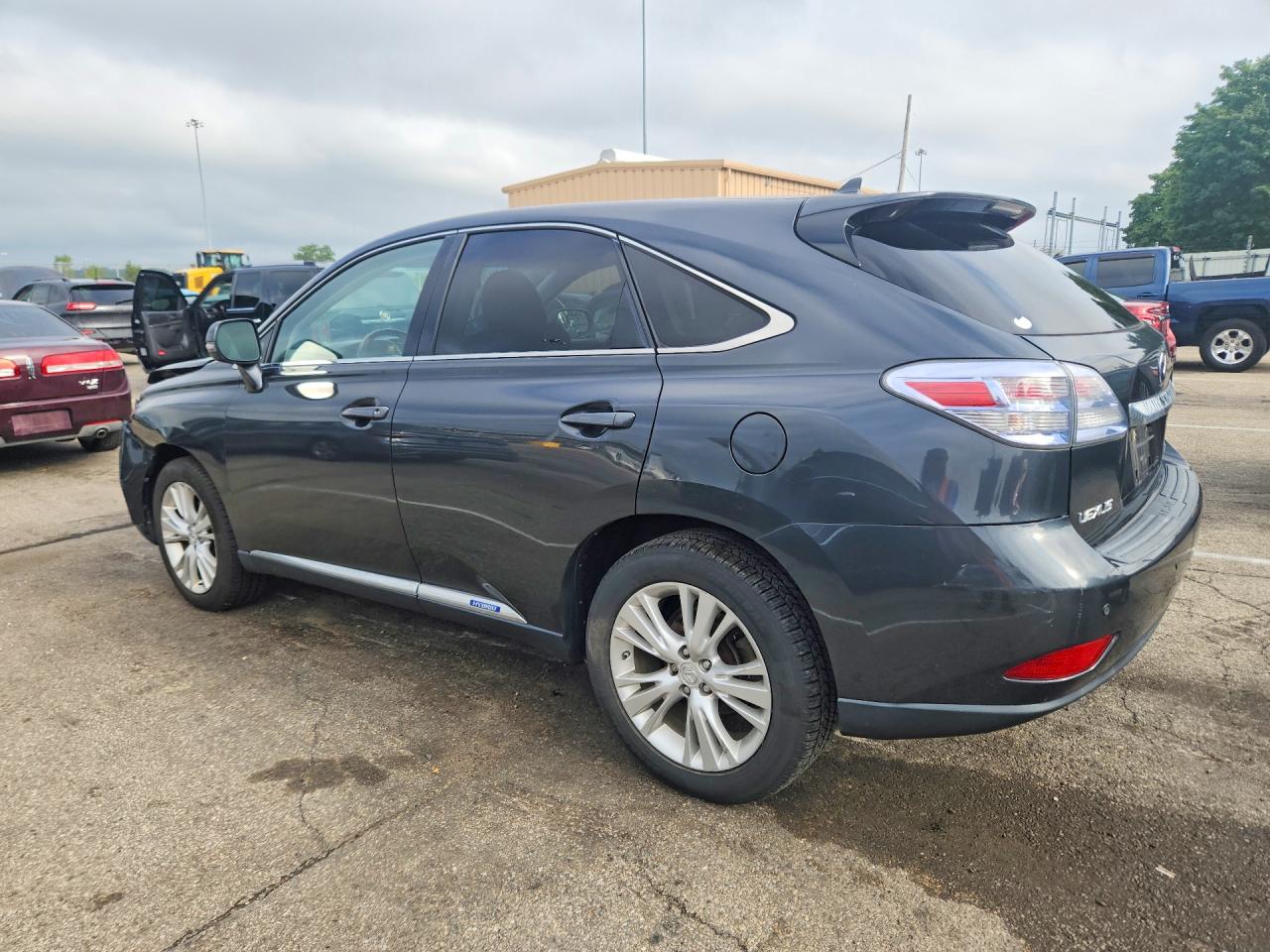 2010 Lexus Rx 450h Угольный vin: JTJZB1BAXA2002497
