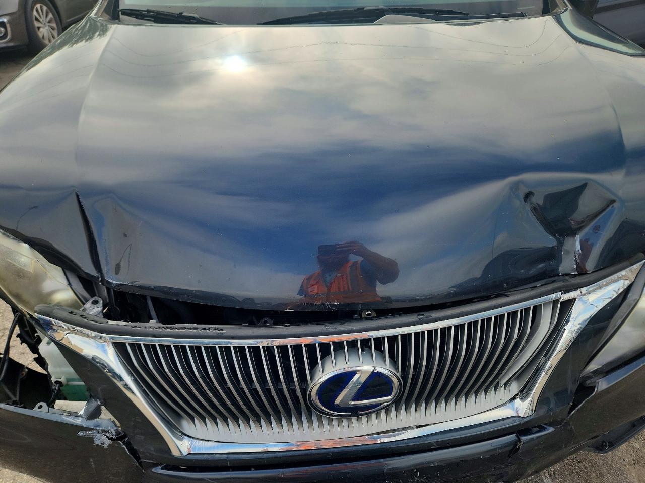 2010 Lexus Rx 450h Угольный vin: JTJZB1BAXA2002497