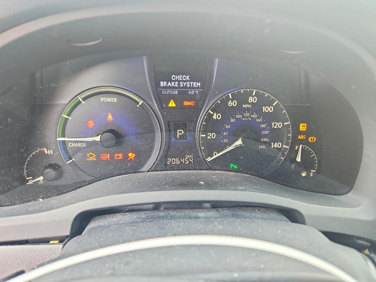 2010 Lexus Rx 450h Угольный vin: JTJZB1BAXA2002497