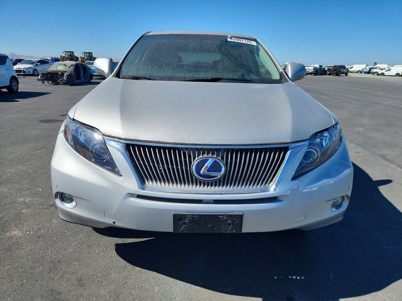 2010 Lexus Rx 450h Серебряный vin: JTJZB1BAXA2003729