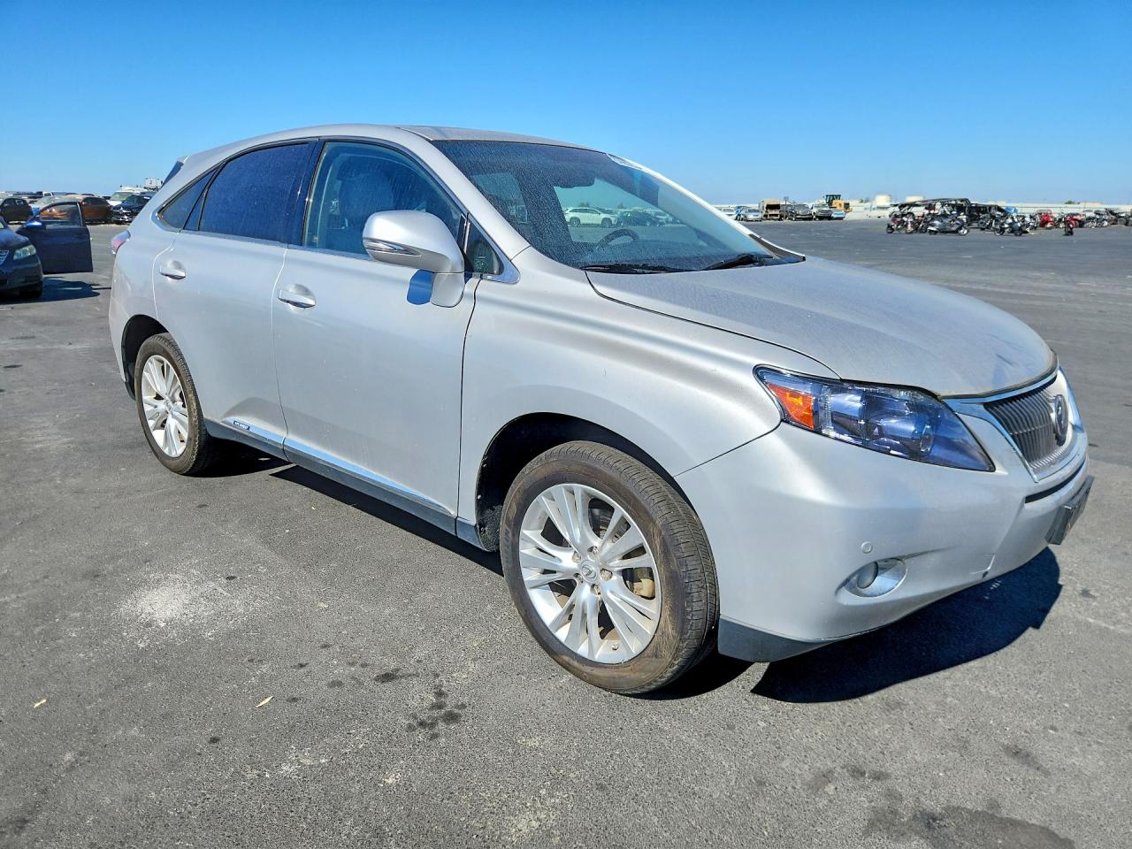 2010 Lexus Rx 450h Серебряный vin: JTJZB1BAXA2003729